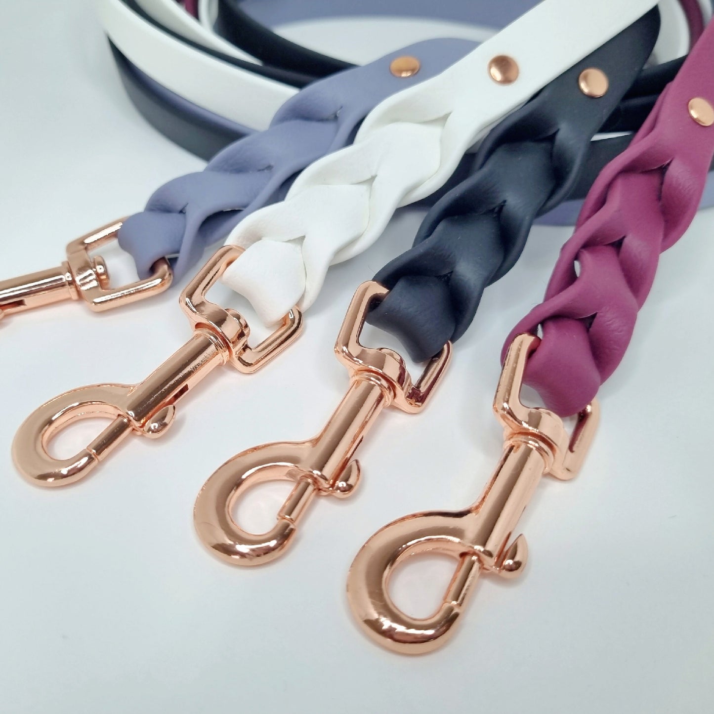 ROSIE Beautiful Braided dog leash