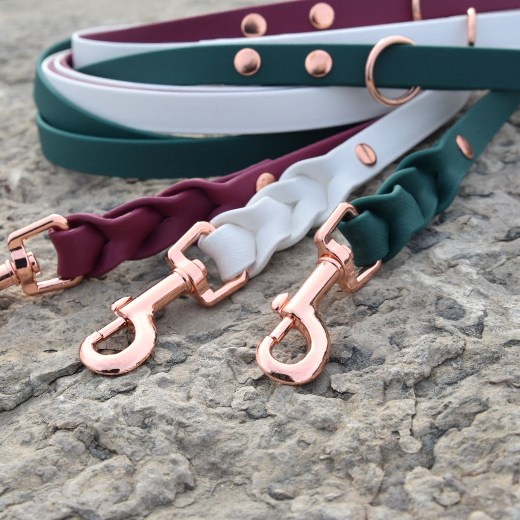 ROSIE Beautiful Braided dog leash